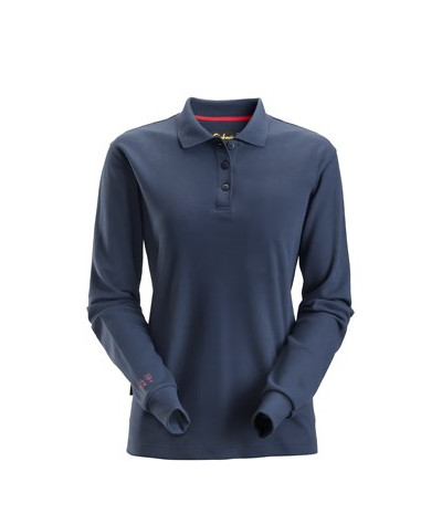 Långärmad Pikétröja Dam