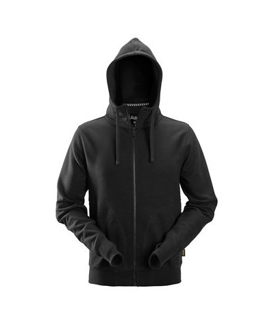 Hoodie, full-length zipper