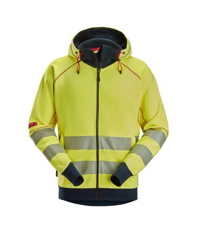 ProtecWork hooded jacket with arc flash protection, high visibility class 3/2