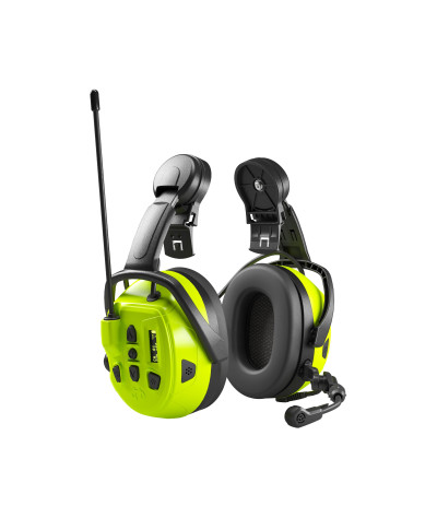 HÖRSELSKYDD LOCAL 2, Hjälmmontage