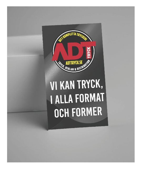 Visitkort 4+4 (tryck på fram- och baksida)