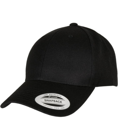Premium Curved Visor Snapback Cap