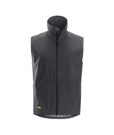 Windproof soft shell vest