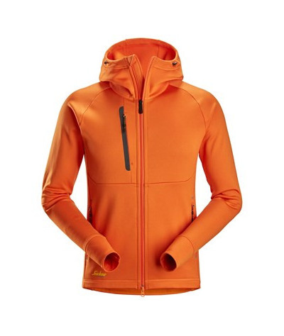 Polartec® Power Stretch® full-zip hoodie