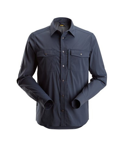 Long-sleeved shirt in Ripstop