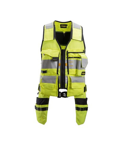 Tool vest, high-visibility clothing class 1