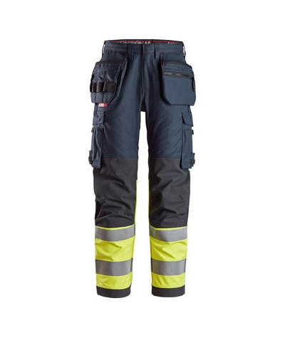 High-visibility trousers with holster pockets, 1 o'clock