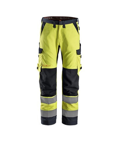 High-visibility pants, 2 o'clock
