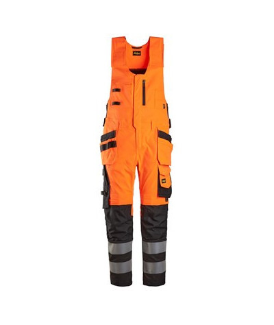 High-visibility trousers with holster pockets, class
